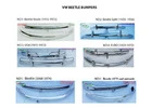 Volkswagen Beetle bumpers (1955-1975) and onwards by stainless steel