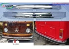 Volkswagen T2 Bay Window Bus (1972-1979) bumpers by stainless steel new