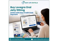 Buy Lovegra Oral Jelly 100mg Online with Easy Credit Card Payment