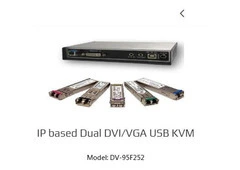 KVM over IP Extender for Reliable Dual-Display Remote Control