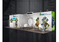 30x40 Trade Show Booth Rental | 1,200 Sq Ft, PE-Stamped and Double-Decker Common