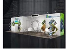 30x40 Trade Show Booth Rental | 1,200 Sq Ft, PE-Stamped and Double-Decker Common