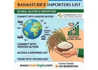 Basmati Rice Importers List | Global Buyers & Importers