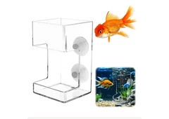 Keep Aquarium Feeding Neater With a Clear No-Mess Feeder