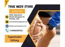 Tapentadol 100mg Tablets for Effective Pain Relief ( USA )