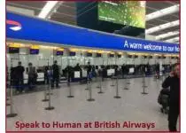 How do I Speak to someone at British Airways?