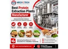 Best Protein Extraction Plants Manufacturer In Asia | Mecho Tech
