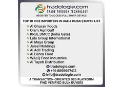 Top 10 Rice Importers in UAE & Dubai | Buyer List