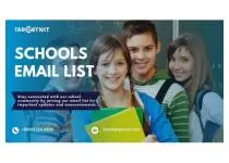 Get 100% Verified Schools Email List In USA-UK