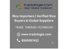 Rice Importers | Verified Rice Buyers & Global Suppliers