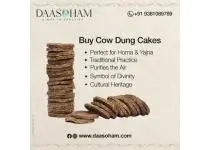Cow Dung Cakes For Bhoomi Puja  