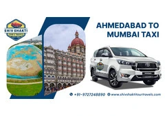 Ahmedabad to Mumbai Cab Service – Shiv Shakti Tours & Travel
