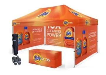 Infuse Your Brand Identity into Every Detail Personalized Tents