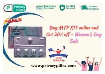 Buy MTP KIT online and get 30% off – Women’s Day Sale 