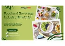 Where can I find a reliable and comprehensive food and beverage industry email list?