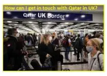 How do I get in touch Qatar in the UK?