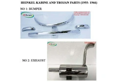 Heinkel Kabine and Trojan (1955-1966) Bumper Parts