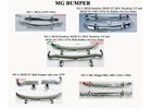 MGA / MGB /MGB GT Split / MG Midget Bumper Parts