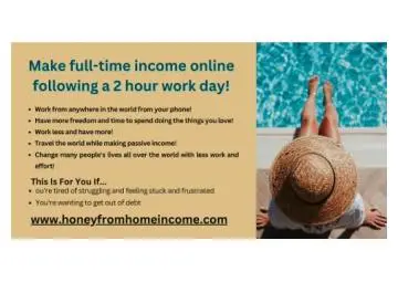 NEW!!!!! Work from home $1,000 per week opportunity! (3 Spots Left)  