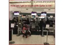 How can I get in touch with Qatar agent in UK?