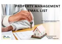 Avail customized Property Management Email List across USA-UK