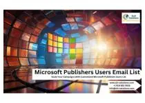 Get verified Microsoft Publishers Users Email List across USA-UK