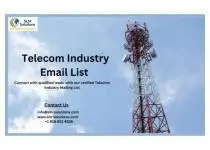 Avail customized  Telecom Industry Email List across USA-UK